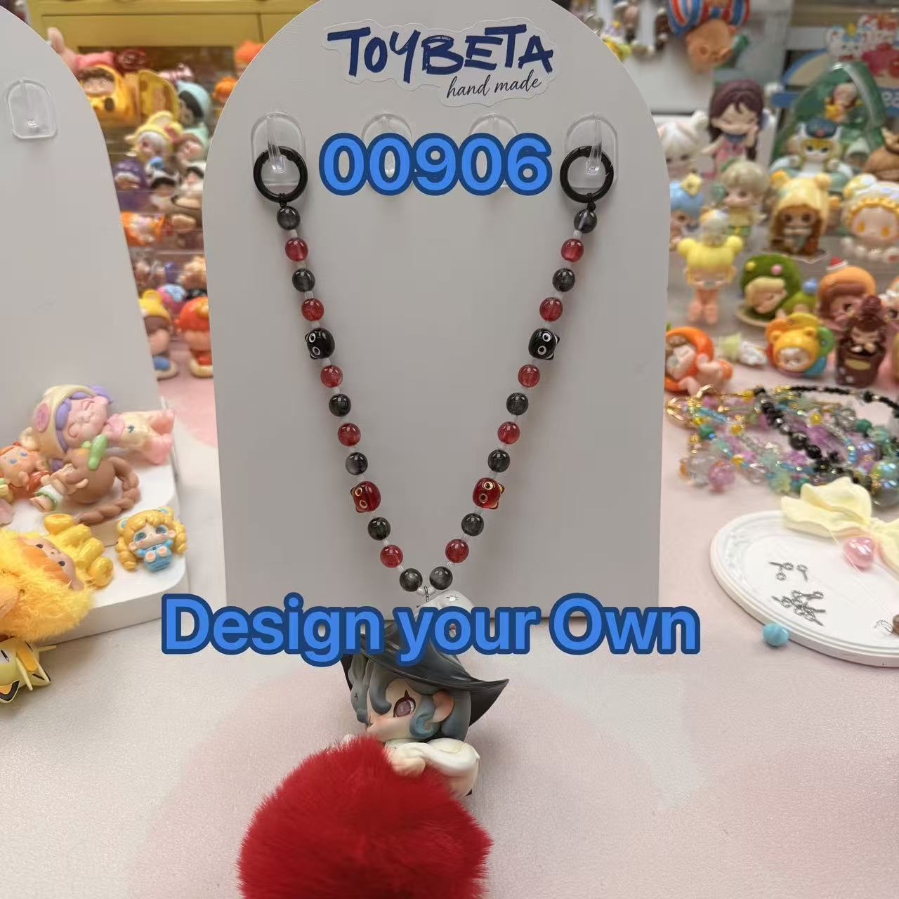 【Handmade in the live】009. Handmade Short Phone Strap | Hand-Tied | No Factory Line, Light & Unburdened【LIVE Streaming ONLY】