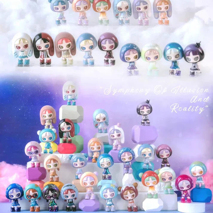 INN'S V2 Symphony of Illusion and Reality Mini Beans Series PVC Blind Bag Figures【INN】