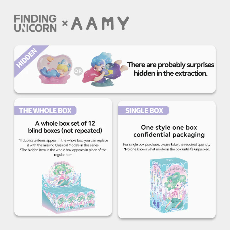 【 F.UN&TB】AAMY Mind of the Sea Series Blind Box