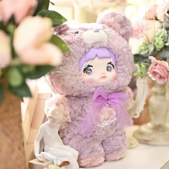 【Sale】NOMMI 400% -V1 Good Night Bear Plush Series Blind Box【HiToys】