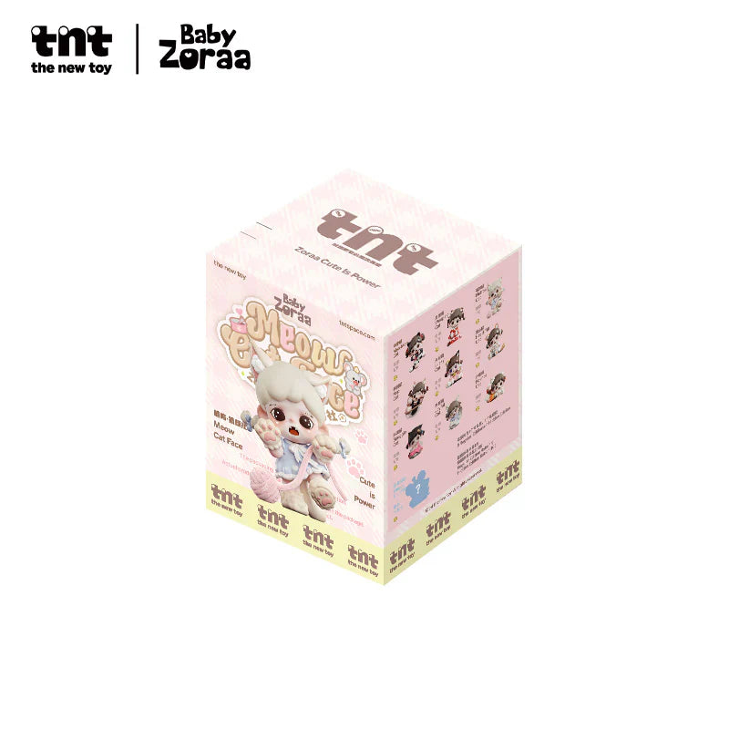 【TNTSpace】Zoraa Meow Cat Face Mini Series Blind Box Figures