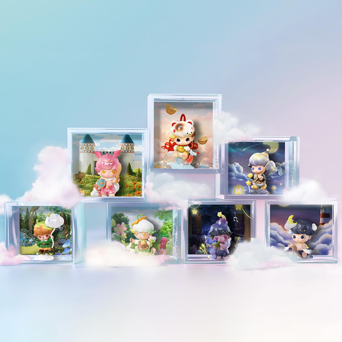 DIMOO Weaving Wonders Series Blind Box Figures