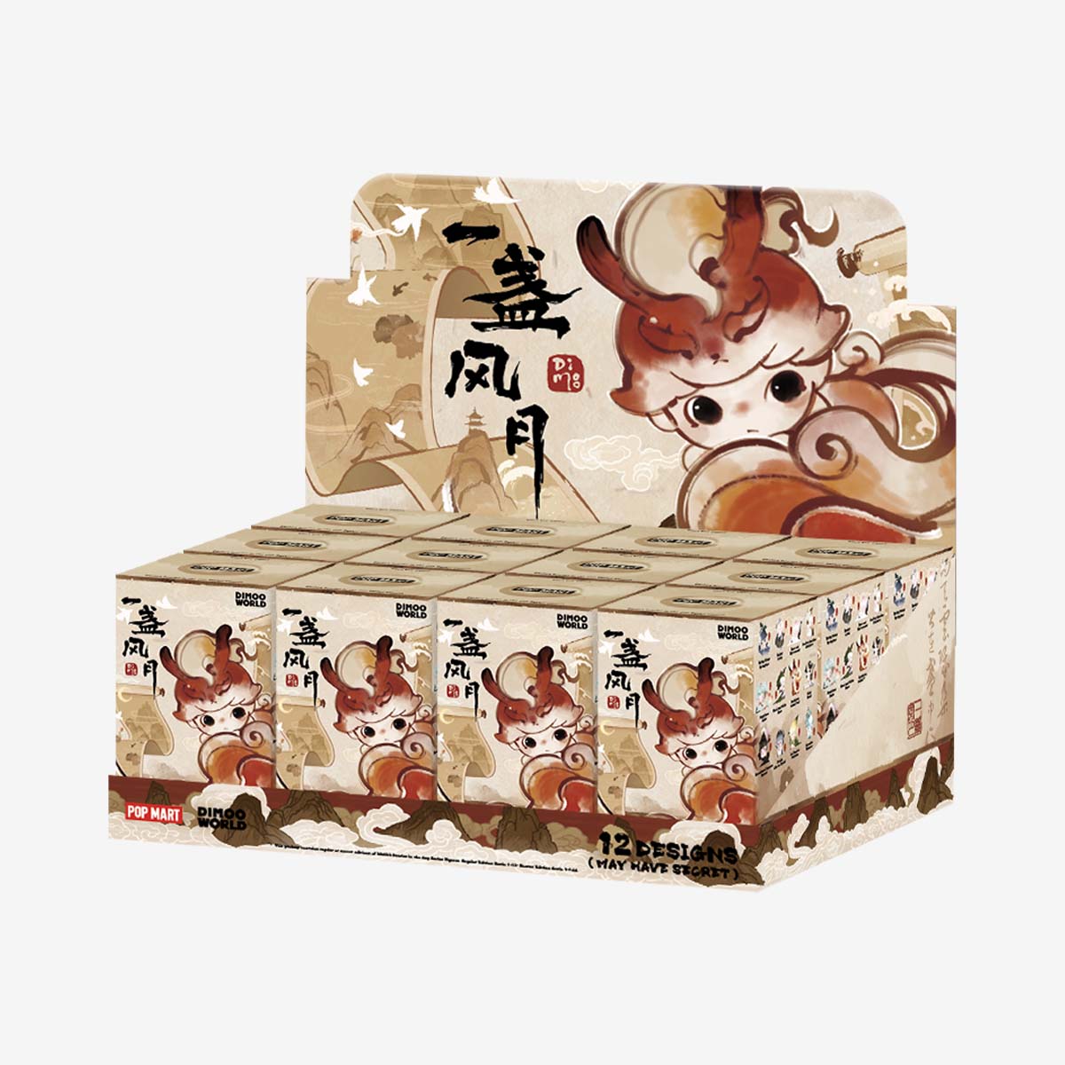 DIMOO Stories in the Cup Series Blind Box Figures