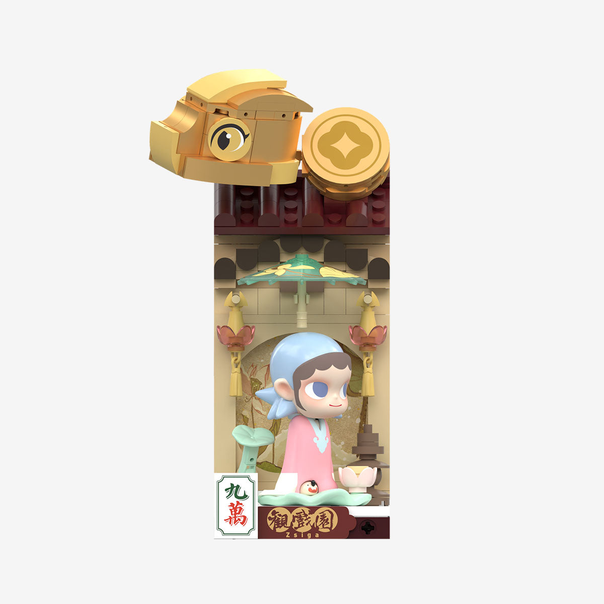 【Sale】Wealthy Snake's New Year Celebration - Fortunate Hand Series Block Figures
