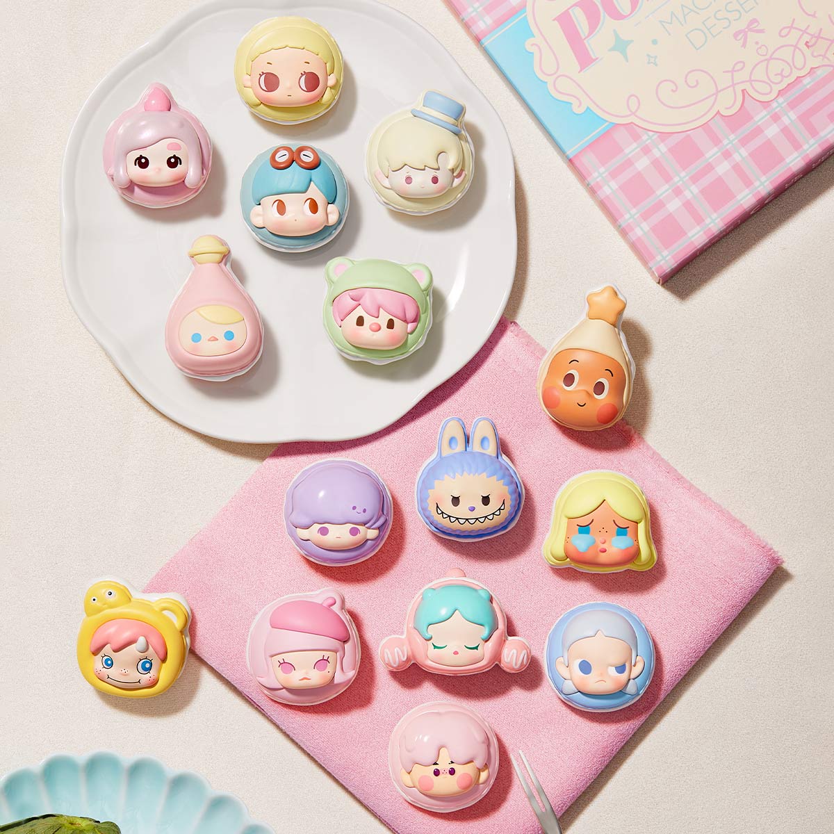 【Sale】POP BEAN Macaron Dessert Series Box Set