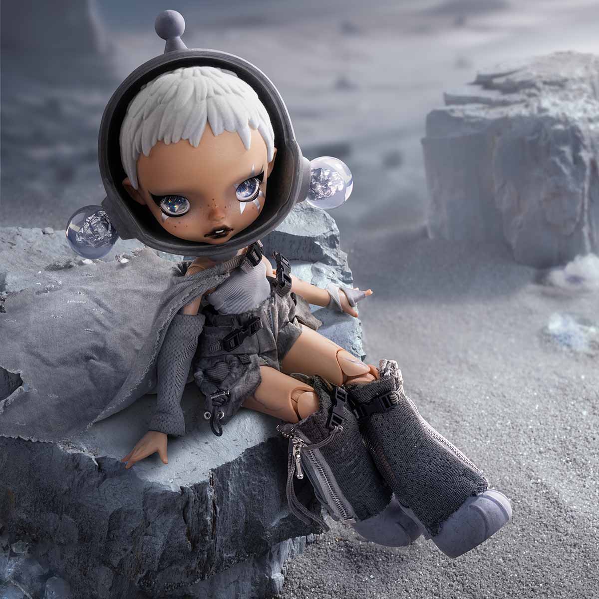 【Sale】SKULLPANDA × HAMCUS 1/6 Action BJD Figure