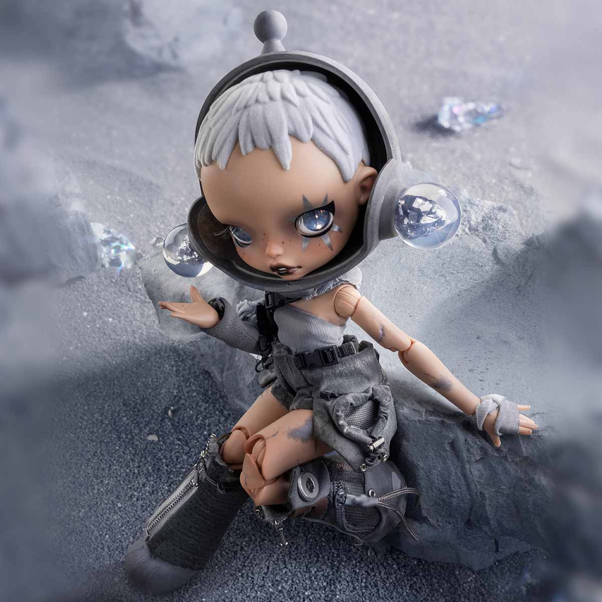 【Sale】SKULLPANDA × HAMCUS 1/6 Action BJD Figure