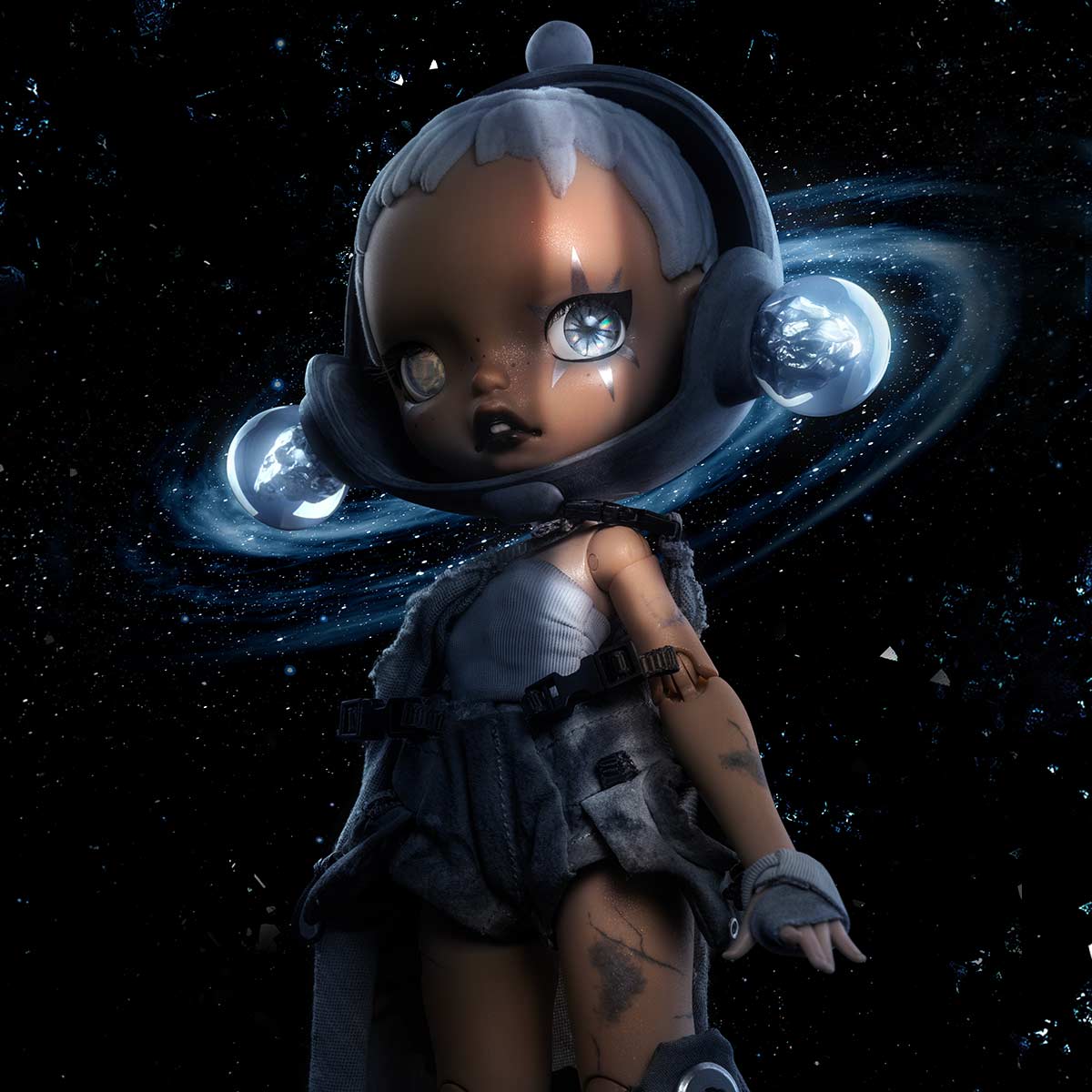 【Sale】SKULLPANDA × HAMCUS 1/6 Action BJD Figure