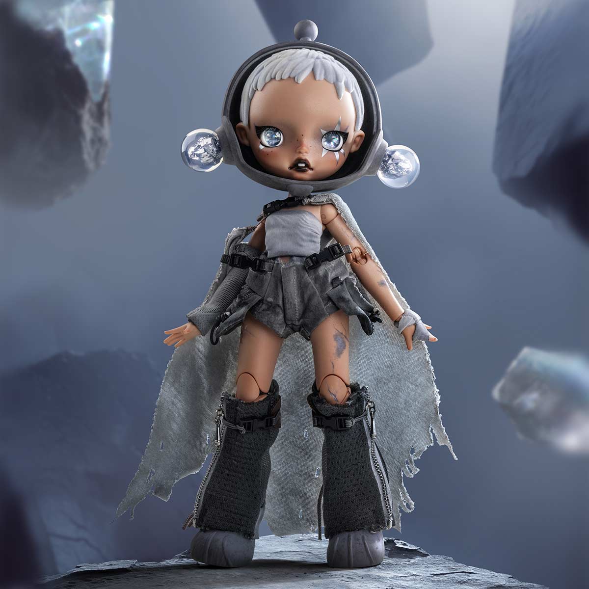 【Sale】SKULLPANDA × HAMCUS 1/6 Action BJD Figure