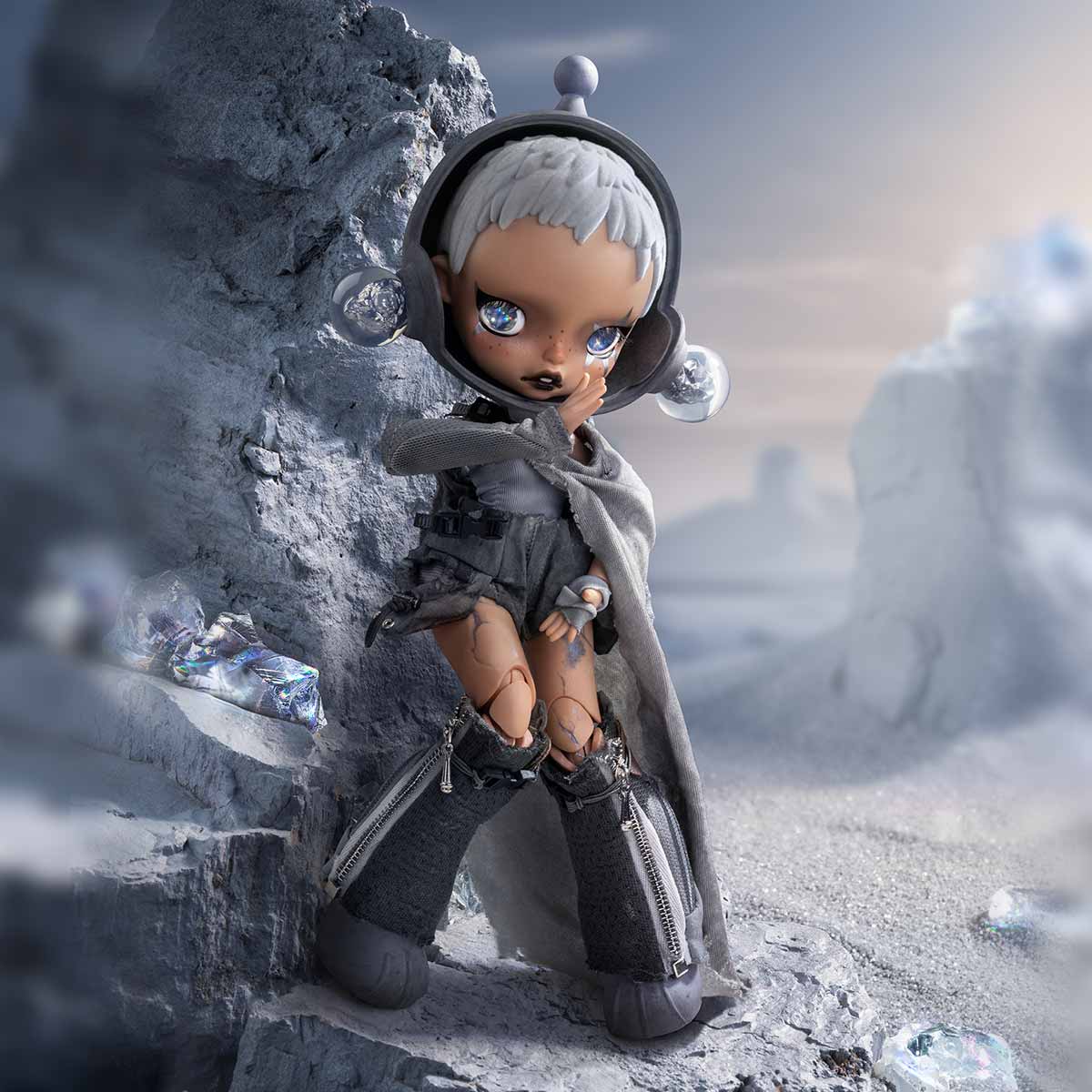 【Sale】SKULLPANDA × HAMCUS 1/6 Action BJD Figure