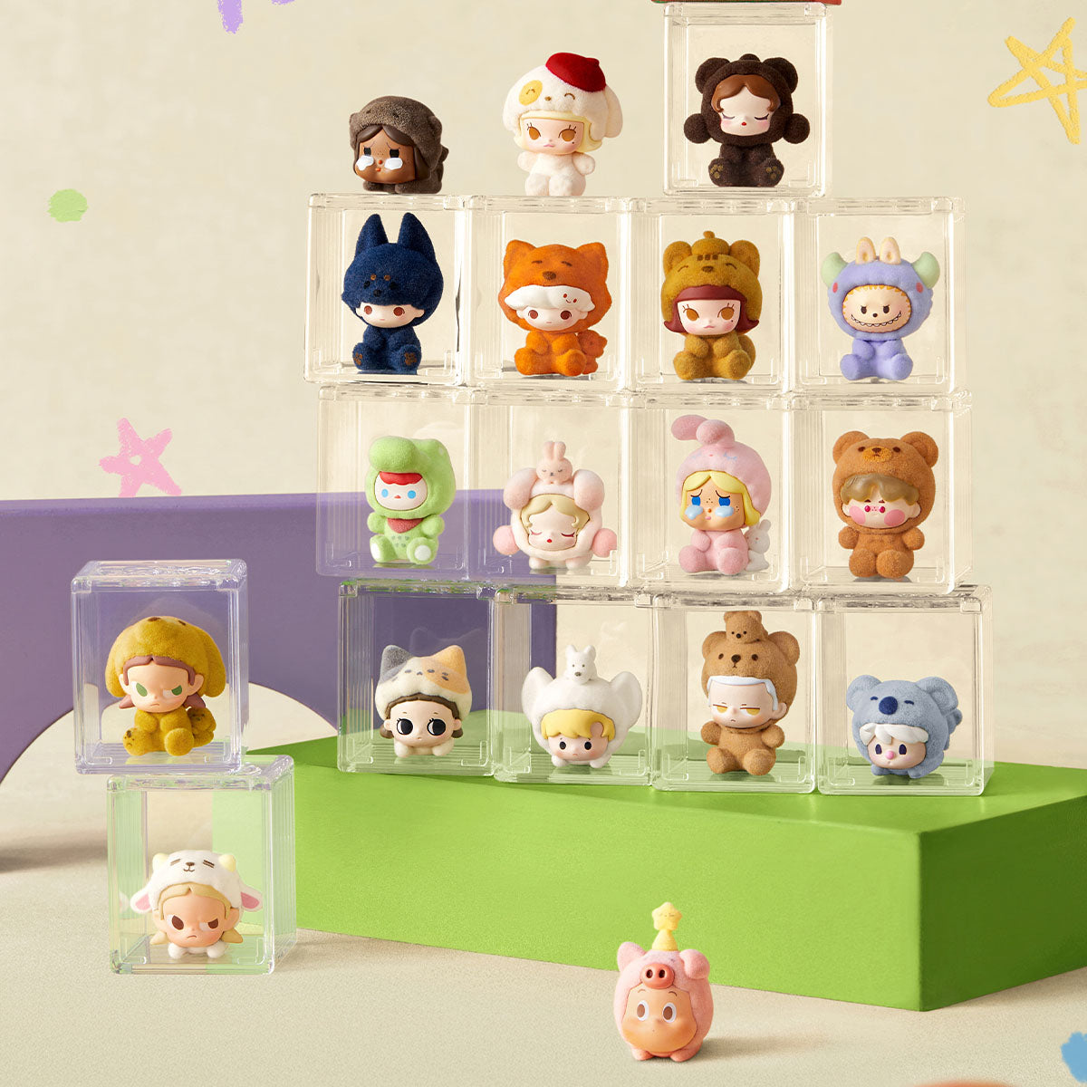POP BEAN Pajama Cross Dressing Series Blind Box (1PC Per Pack)