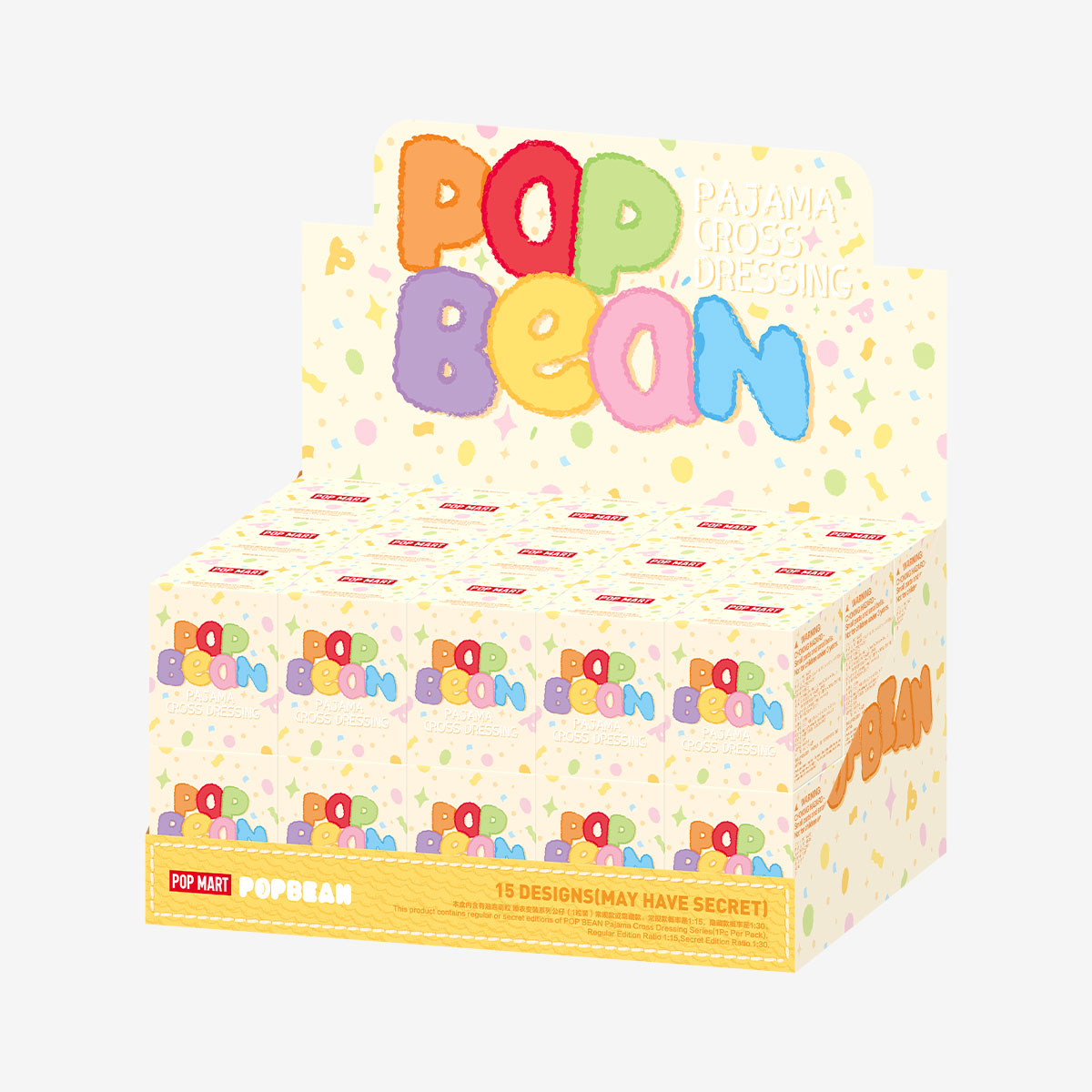 POP BEAN Pajama Cross Dressing Series Blind Box (1PC Per Pack)