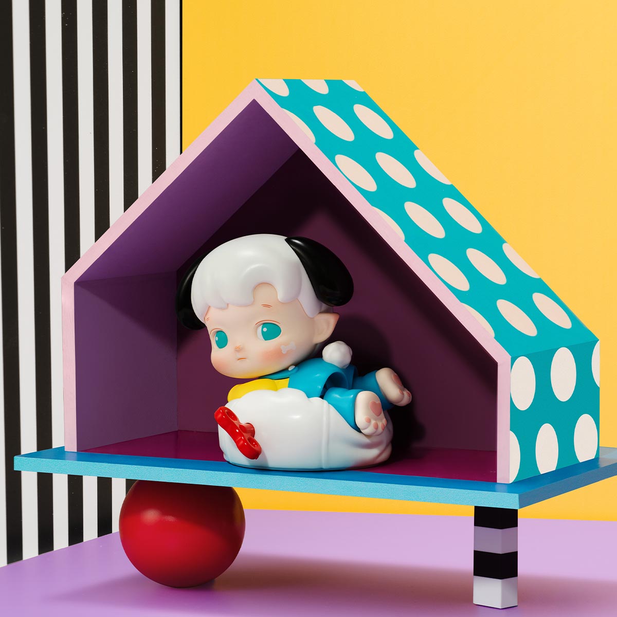 HACIPUPU Rolling Time Machine Series Blind Box Figures