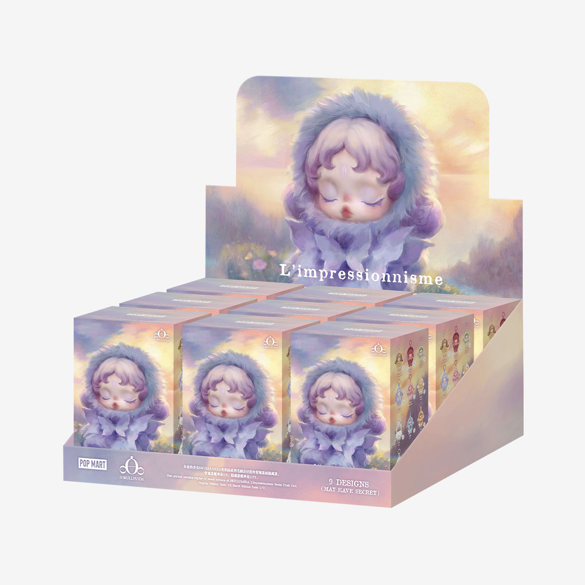 【Sale】SKULLPANDA-V2 L'impressionnisme Series Plush Doll Blind Box
