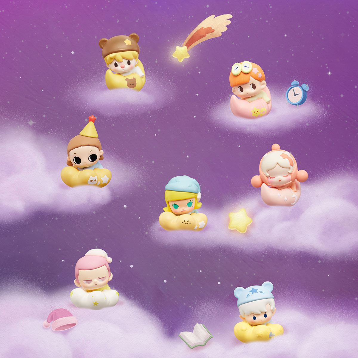 POP BEAN Goodnight,Night Sky Series(1 PC Per Pack)