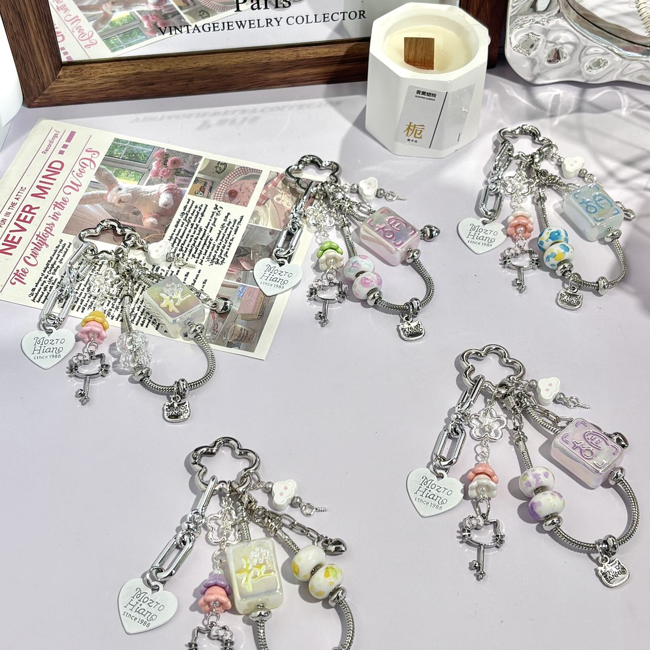 003. DIY Flower Keychain【LIVE Streaming ONLY】