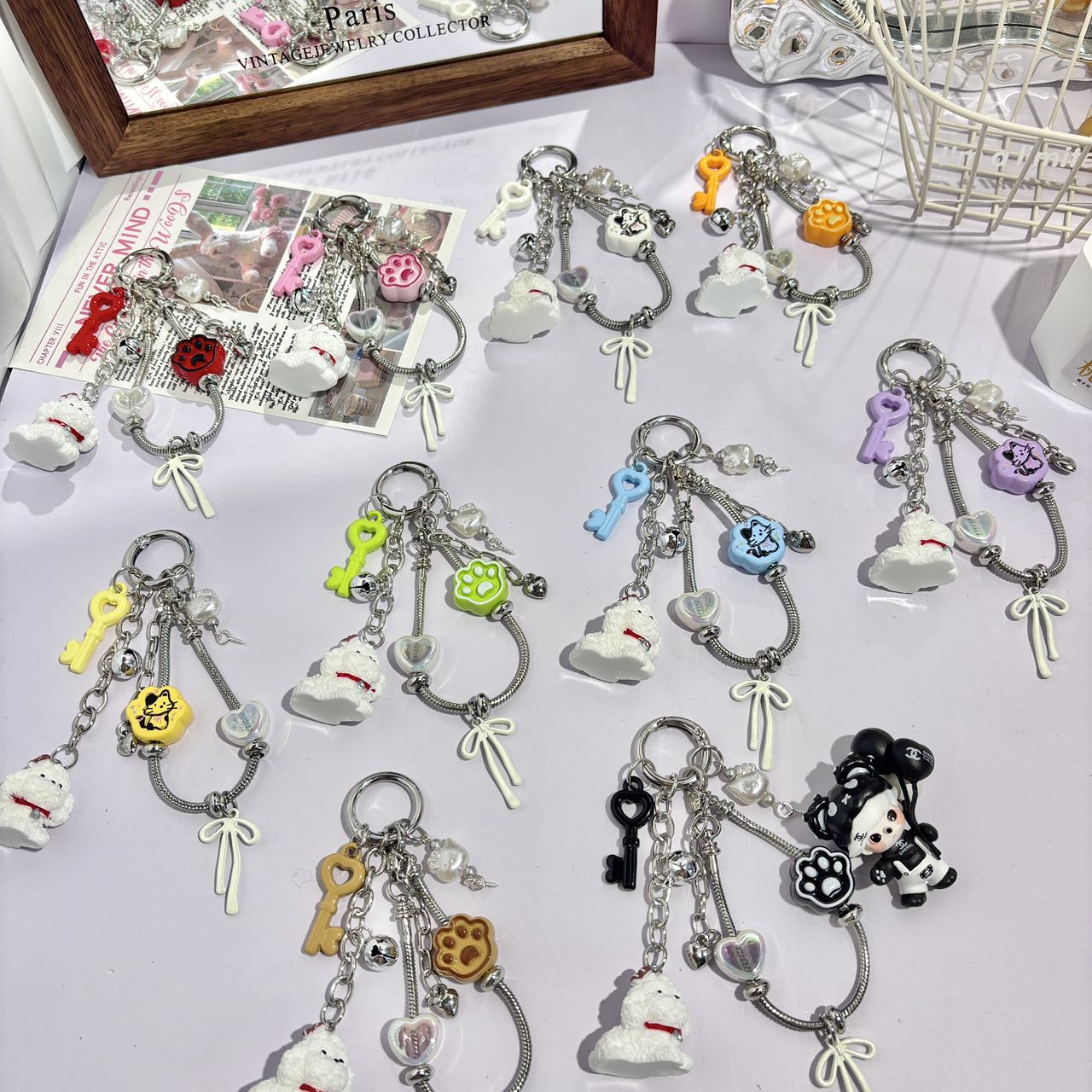 003. DIY Flower Keychain【LIVE Streaming ONLY】