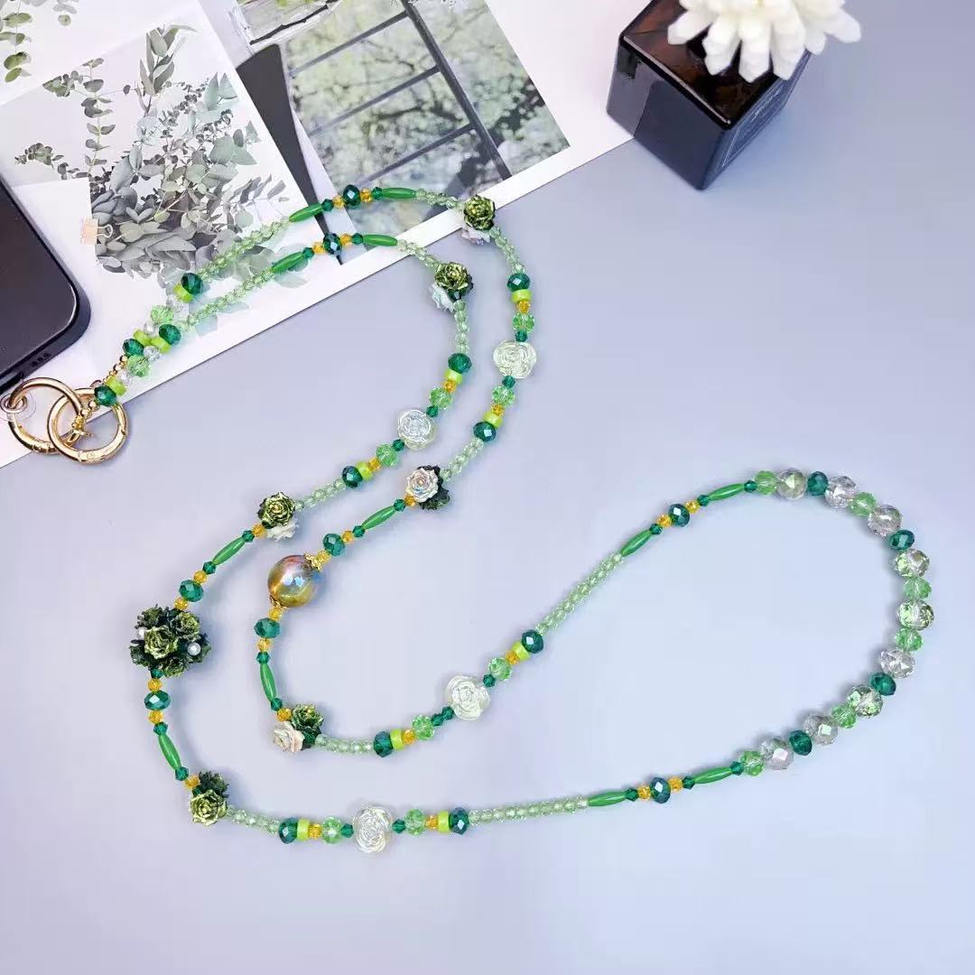 DIY010 Multi-purpose Crystal Crossbody Chain 120cm