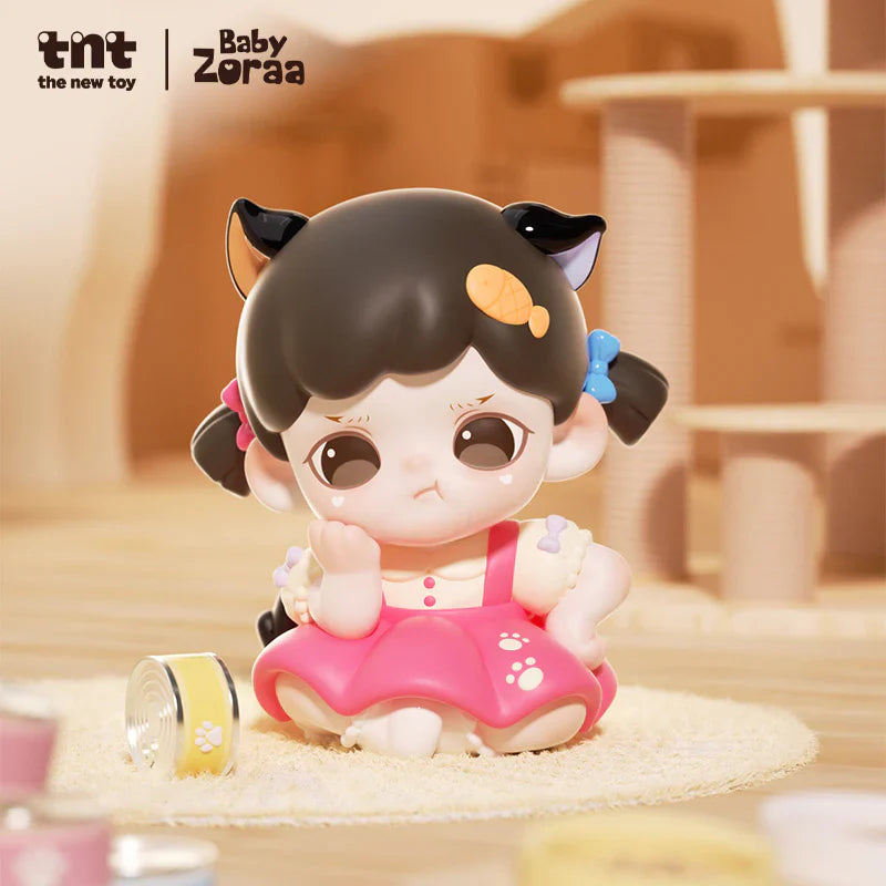 【TNTSpace】Baby Zoraa Meow Cat Face Mini Series Blind Box Figures