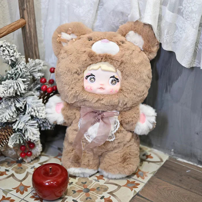 【Sale】NOMMI 400% -V1 Good Night Bear Plush Series Blind Box【HiToys】