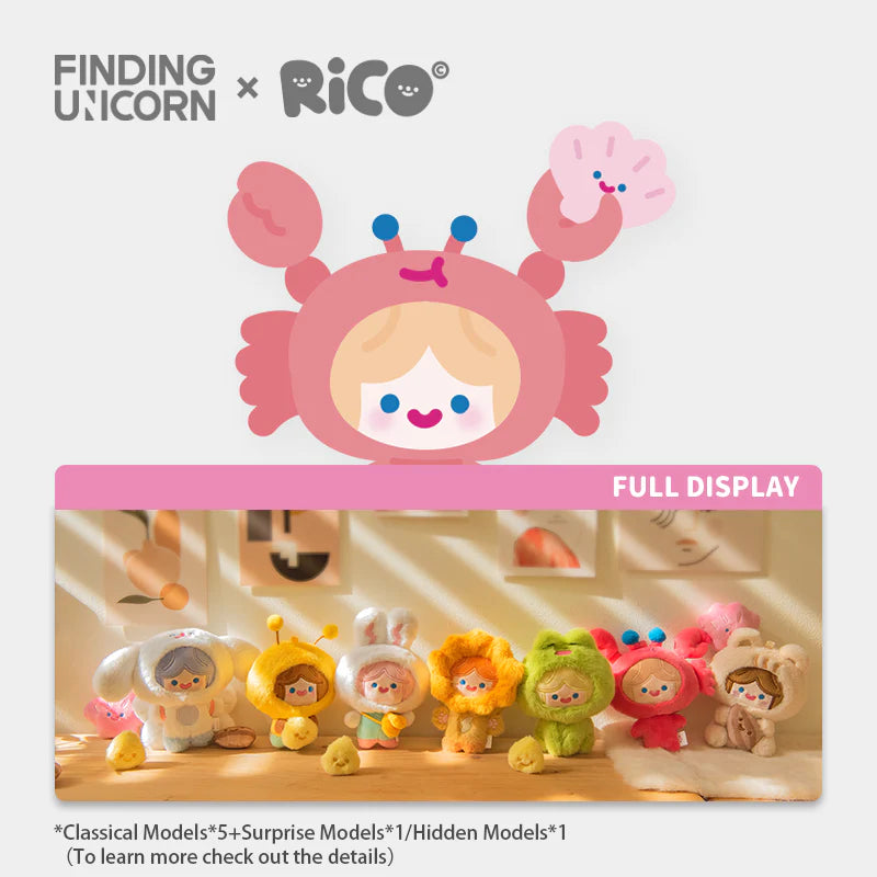 【F.UN&TB - PLUSH】CELL RiCO Happy Fluffy Series Plush Blind Box