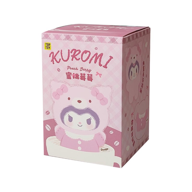 KUROMI Peach Berry Plush【TOP TOY】