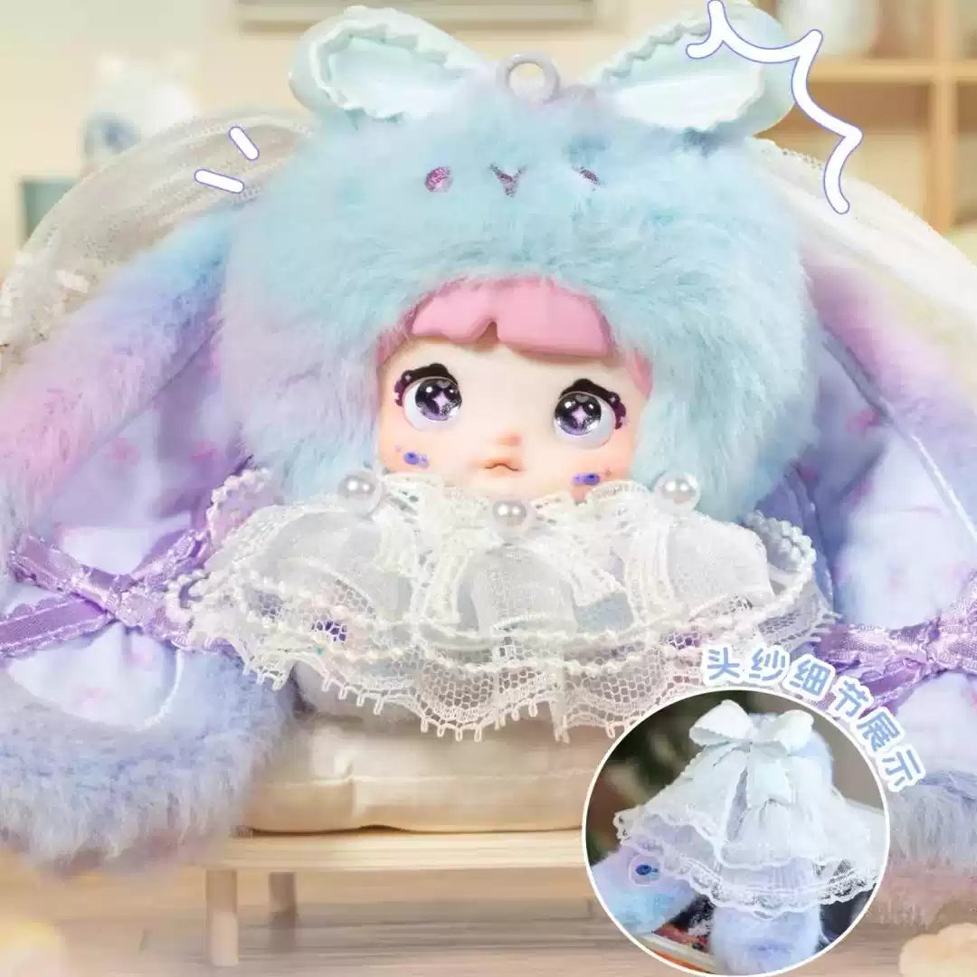【Sale】Nommi-V8 Nommi Baby Sweetheart Bunny Series Plush Figure Blind Box【HiToys】