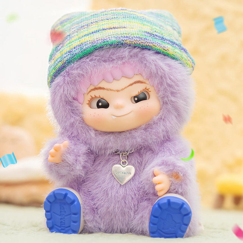 Wakuku Fuzzy Trendy Fun Party Series Plush Blind Box【LetsVan】
