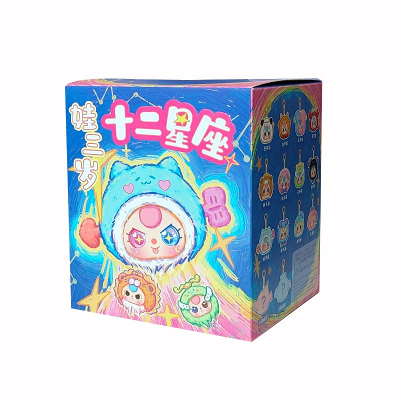 Baby Three 12 Constellations Series Plush Blind Box【BB3】