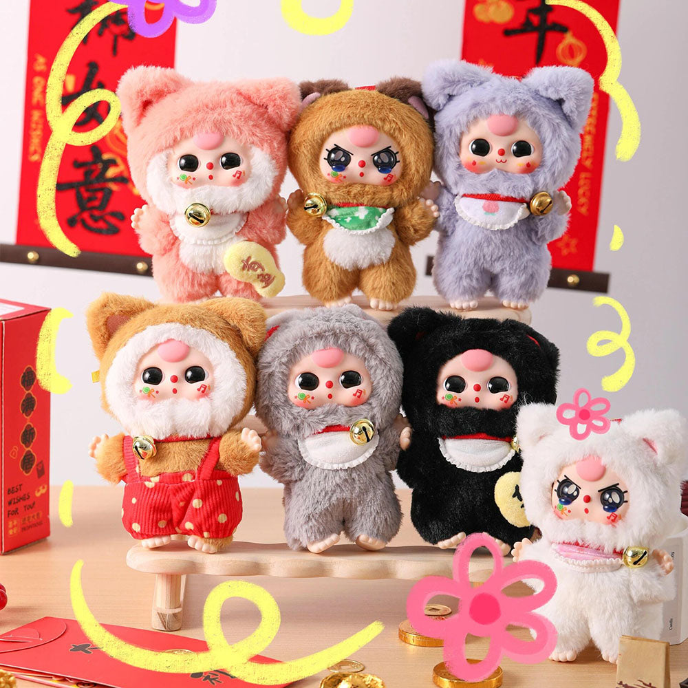Baby Three Billionaire Cat Series Plush Blind Box【BB3】