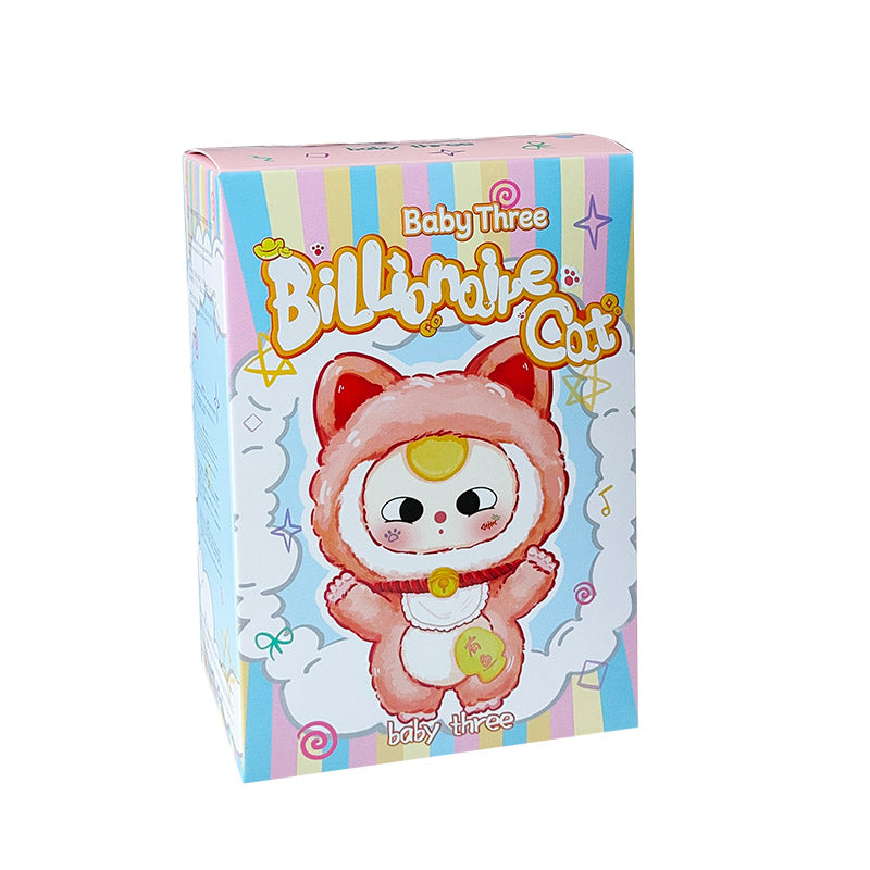 Baby Three Billionaire Cat Series Plush Blind Box【BB3】