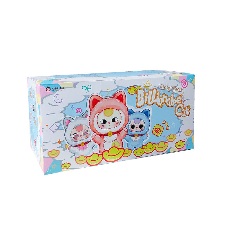 Baby Three Billionaire Cat Series Plush Blind Box【BB3】