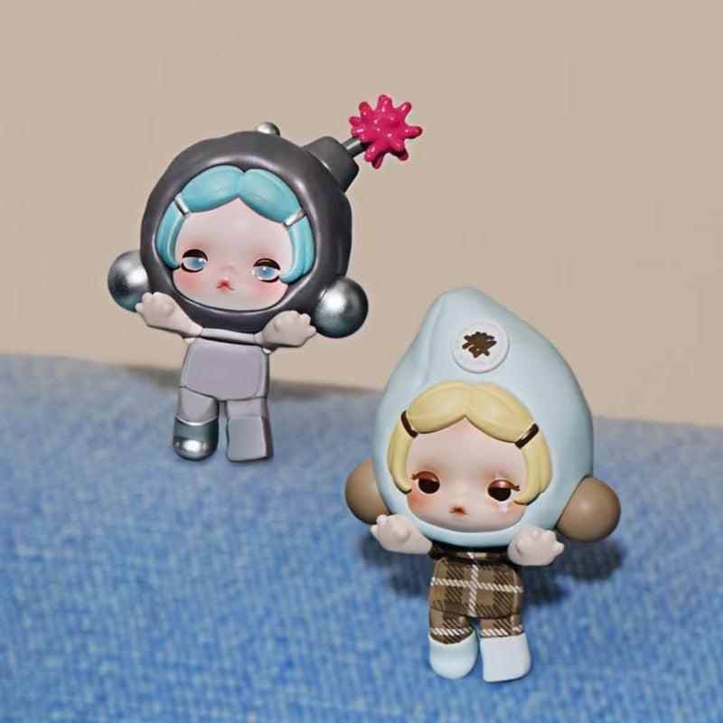 POP ATTACH θ SKULLPANDA Off Mode Series Blind Box