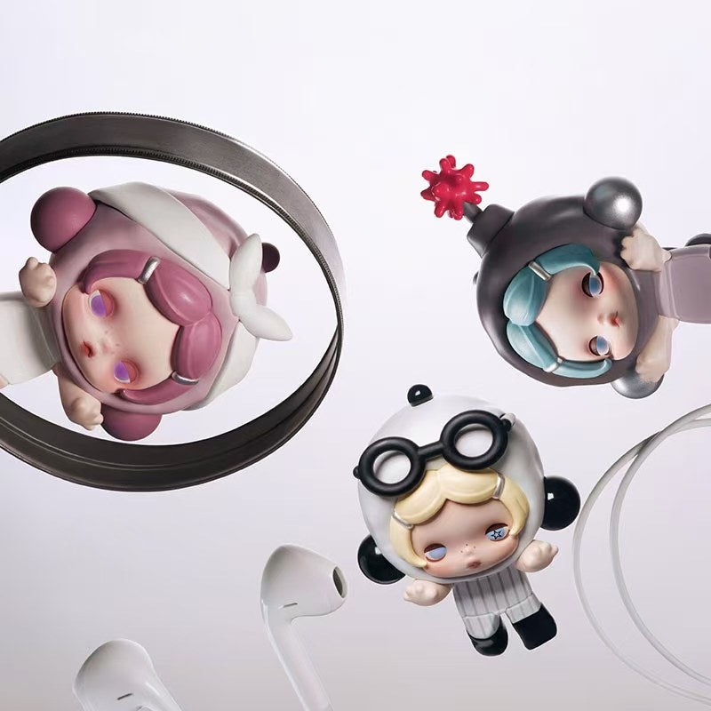 POP ATTACH θ SKULLPANDA Off Mode Series Blind Box