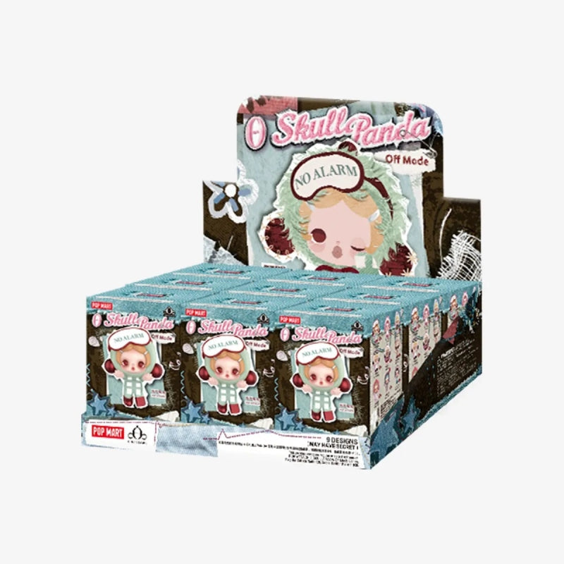 POP ATTACH θ SKULLPANDA Off Mode Series Blind Box
