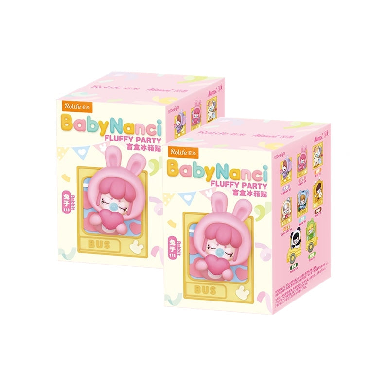 Baby Nanci Fluffy Party Fridge Magnet Series Blind Box