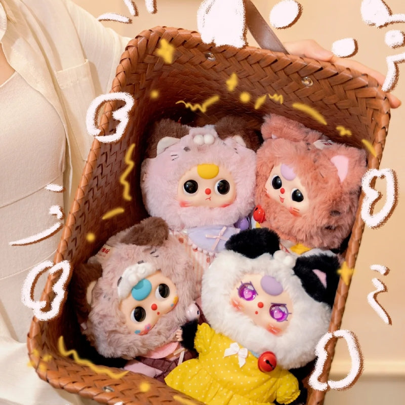 Baby Three-Cat Wardrobe Plush Blind Box【BB3】