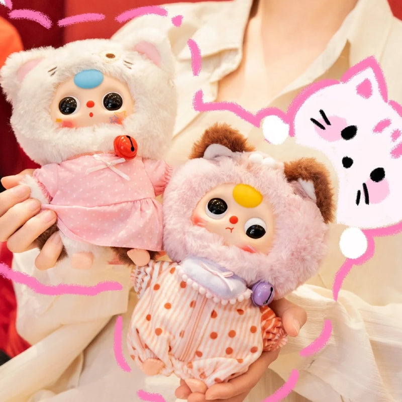 Baby Three-Cat Wardrobe Plush Blind Box【BB3】