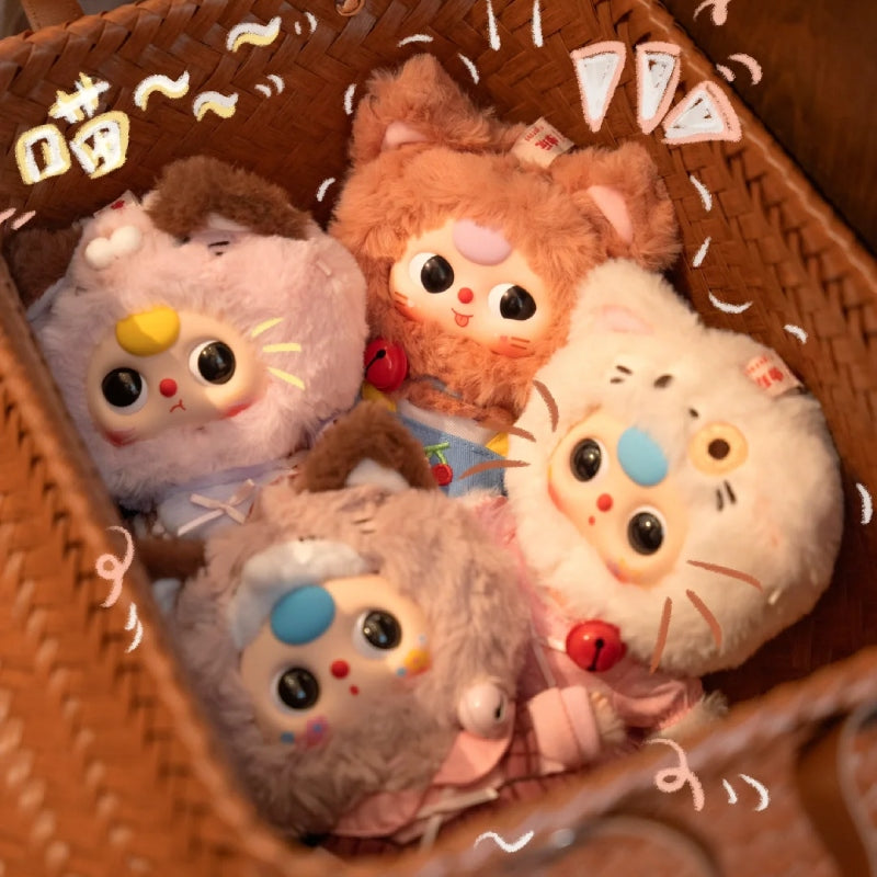 Baby Three-Cat Wardrobe Plush Blind Box【BB3】