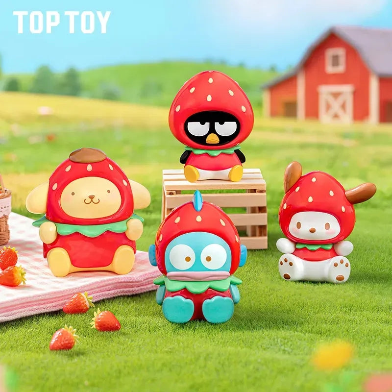 S056. Strawberry Candy Series Mini Figures Pendant Blind Box【TOP TOY】