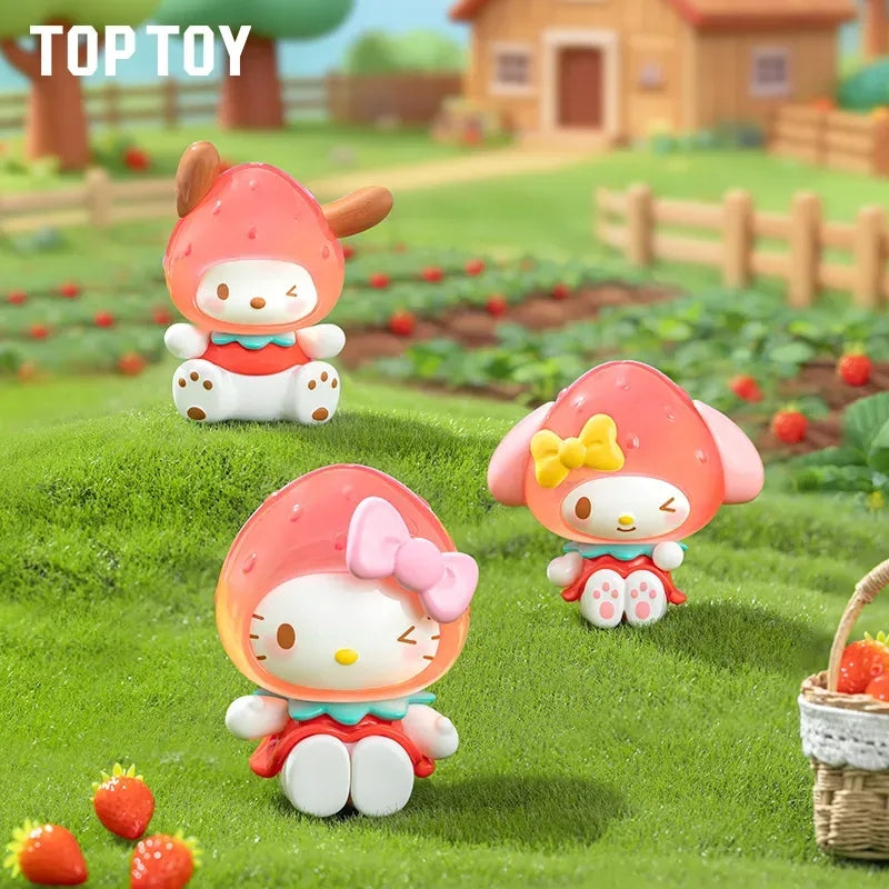 S056. Strawberry Candy Series Mini Figures Pendant Blind Box【TOP TOY】