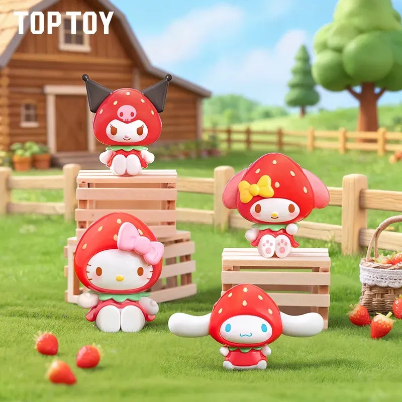 S056. Strawberry Candy Series Mini Figures Pendant Blind Box【TOP TOY】