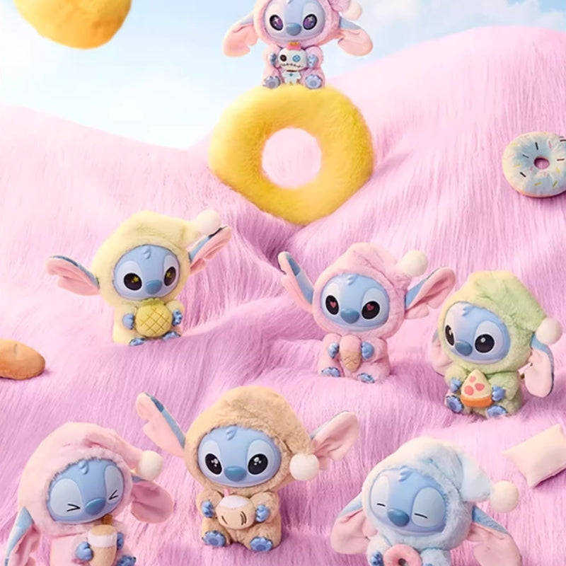 【Sale】STITCH Eat Something Before Sleep Plush Series Blind Box