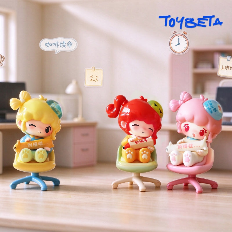 Sweetie·Workday Ramblings Series Mini Figures Blind Box 2PC