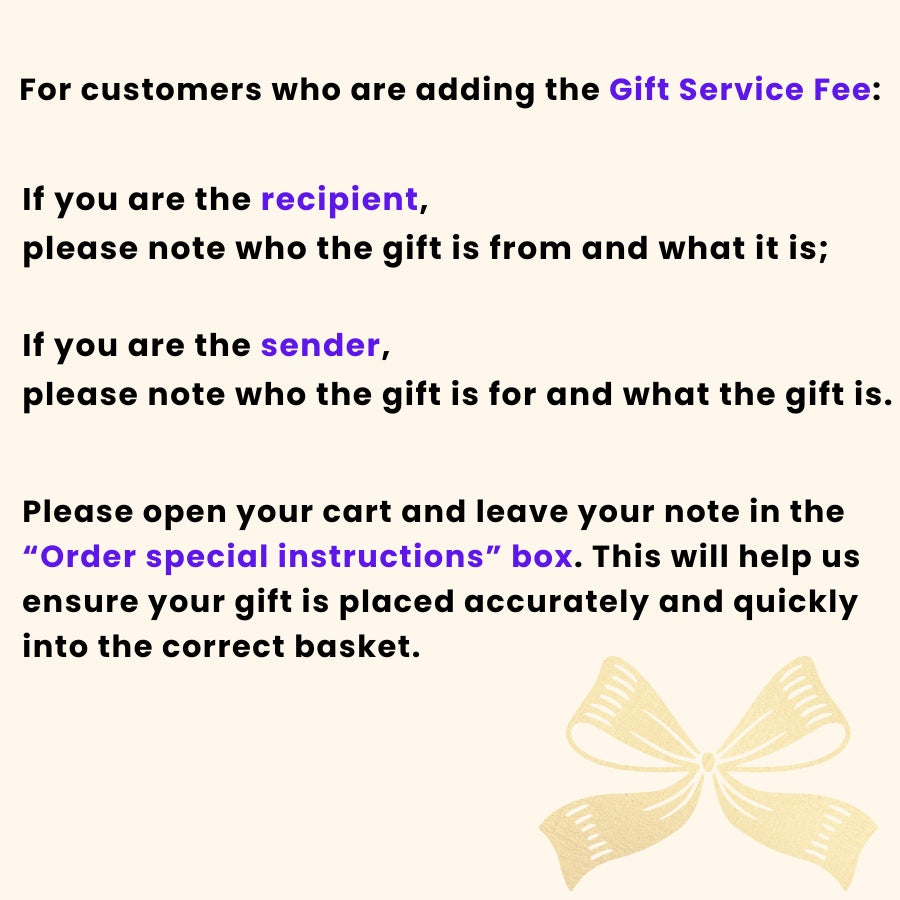 【Sale】Toybeta Gift Service - PLEASE ORDER SEPARATELY