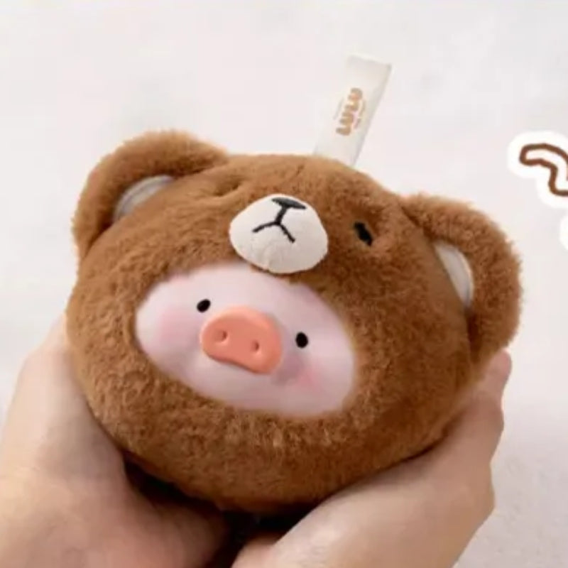 LULU The Piggy Animal Party Plush Silicone Earphone Bag Blind Box