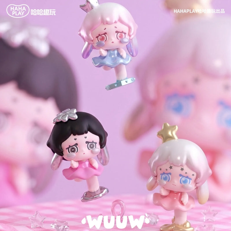 The Crying Wuuw Bunny Dreamy Ballet Series Beans Blind Box