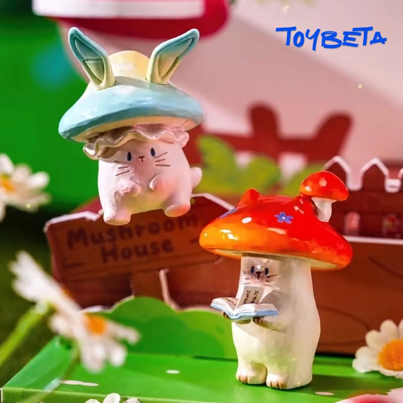 MaoMao PAI Fantasy Mushroom Series Blind Box Mini Figures（3 PC）