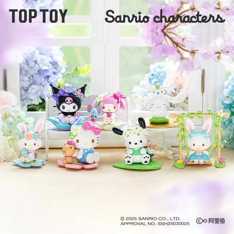 Sanrio Characters Spring Flioer Series Figures Blind Box
