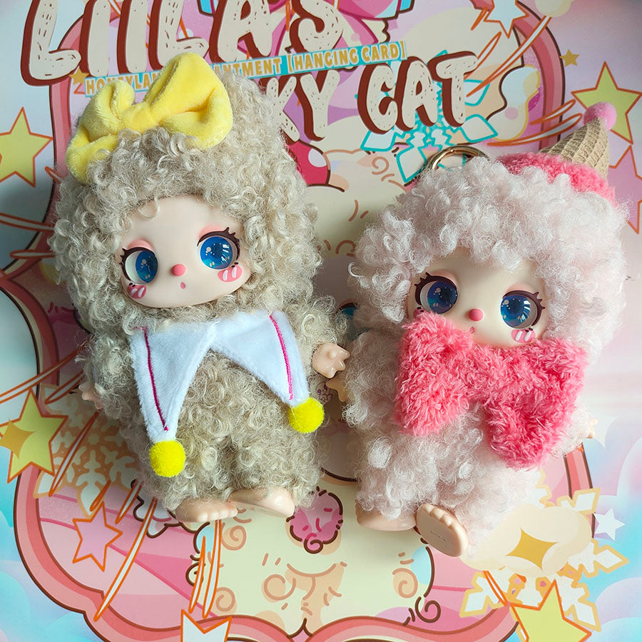【Sale】Liila's Lucky Cat Honeyland Enchantment Hanging Card Plush【BB3】